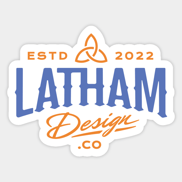 Latham Design Co. – Standard Sticker by MrLatham